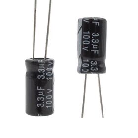 Aluminium-Elektrolytkondensator 3.3uF 100V 20% 2000H - Elektronisches Bauelement B2B