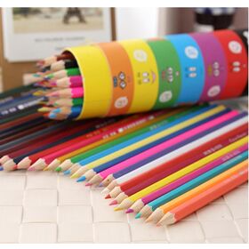 72 Color Colored Pencils for Adult Coloring Books, Soft Core, Artist Color Pencil