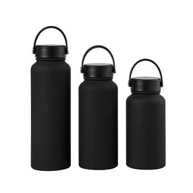 Popular Insulated Water Bottles Stainless Steel Vacuum Wide Mouth Double Wall Sports Flask