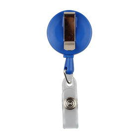 Personalize Design ABS ID Card Badge Holder Lanyard accessories retractable custom logo badge holder badge reel