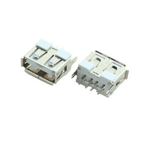 Homyet Factory Supply L=10.0mm Straight DIP Vertical USB 2.0 Type A Female Short Body Usb Connector