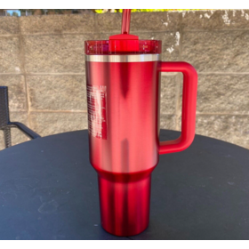 Wholesale thermos cup 304 stainless steel co-branded straw cup Portable outdoor travel General purpose stainless steel tumbler