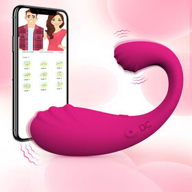 Neueste beliebte Silikon Liebes-Toys Vibrations-Eier für Frauen, kabellose APP-Steuerung, wasserdicht, wärmende Springeier