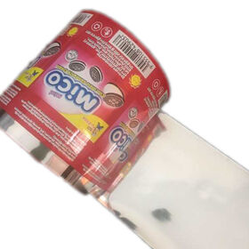 Cheap price food grade plastic packaging roll film, aluminum foil moisture proof food wrapping film for biscuit cookies packaging