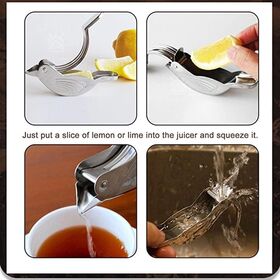 Manual Lemon Juicer Stainless Steel Lemon Squeezer Bird Shape