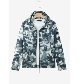 Veste Camouflage Coupe-vent Imperméable Homme - Chasse, Travail, Extérieur, Haute Visibilité, Poches