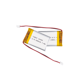 Stable Quality 3.7V 2000mah Lithium-ion Polymer Battery 103450 Li ion Battery Cell
