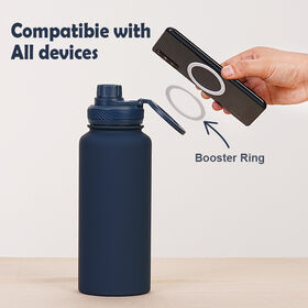 New hot sale cheap Mobile phone magnetic suction bracket water cup 1L insulated cup stainless steel sports kettle custom logo