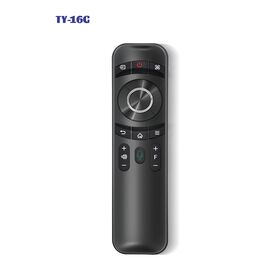 Control remoto inteligente por voz AI con micrófono Bluetooth y botón metálico personalizado de fábrica 2024 para electrodomésticos inteligentes y proyectores