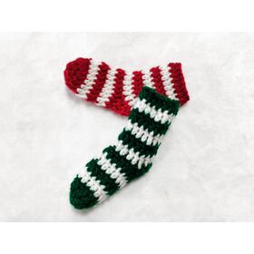Chaussettes de Noël au crochet en gros pour festivals et fêtes