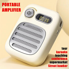 Amplificateur Vocal Sans Fil Avec Micro Lavalier - 10W, 2000 MAh, Pour Profs, Guides, Réunions - 2