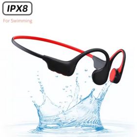 Fone de ouvido de condução óssea à prova d'água IPX8 de fábrica profissional