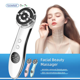 BOWKET Portable Handheld Rechargeable Multi-function Rf Skin Tighten RF EMS Beauty machine
