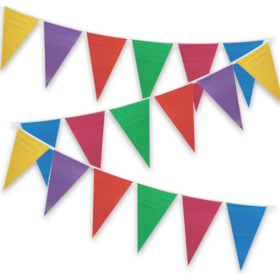 Wholesale 30*45cm PE pendant pennant colorful bunting wedding party decoration bunting