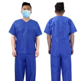 Trajes de Uniforme Médico Hospitalario Elegantes y Modernos, Suaves y Transpirables para Enfermeras, Doctores y Trabajadores de la Salud