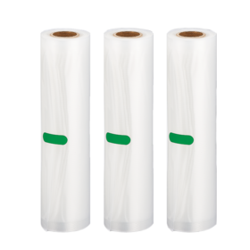 Sacs de scelleuse sous vide de longueur personnalisée, multipack sans BPA, résistants, parfaits pour le stockage sous vide, la préparation de repas ou la cuisson sous vide.