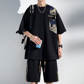 Hot sale cheap Men's Summer Sets Casual Streetwear Short Sets For Men casual sportswear set custom logo
