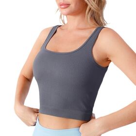 Neuer Trend Nahtloses Sport Yoga Tank Top für Damen, geeignet für Outdoor-Aktivitäten