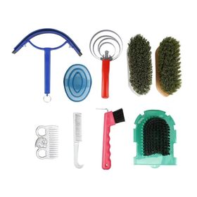 Brosse à Crinière Et Queue De Cheval Professionnelle - Peigne Antidérapant Ergonomique Pour Toilettage Cheval
