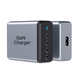 OEM ODM Multifunctional 4 Port Type C PD 3.1 165W GaN Laptop Desktop Charger for MacBook for ipad for iPhone