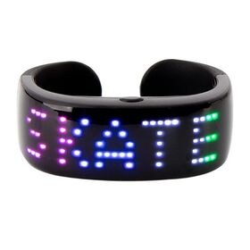 Partyartikel Bluetooth Leuchtarmband USB Aufladbares LED Display Armband für Events und Promotion
