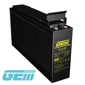 Preiswerte 12V 155AH AGM Verschlossene Blei-Säure-Batterie mit langer Lebensdauer für Telekommunikation/Solar/USV-Systeme
