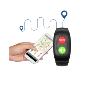 4G L17 Pro GPS Pelacak Kesehatan yang Dapat Dipakai untuk Lansia dengan Alarm Geo-fence, Pelacak GPS Pribadi, Gelang untuk Lansia