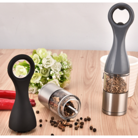 Wholesale pepper Grinder Crusher Manual pepper grinder bottle Home kitchen peppercorns black peppercorns grinder