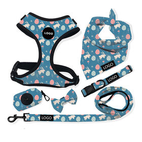 Customizable New design reversible small mesh pet dog chest harness vest with high quality