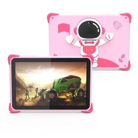 Tablette enfant Android 13 de 10,1 pouces, 8 cœurs, 4 Go de RAM, 64 Go de ROM, batterie de 6000MAH, écran tactile HD pour enfants de 3 à 12 ans