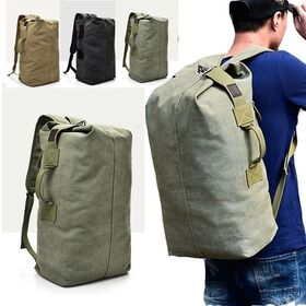 Bolsa de Lona Deportiva para Hombre al por Mayor, Mochila de Viaje para Actividades al Aire Libre
