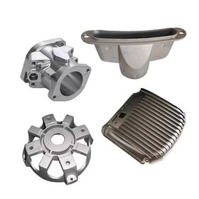 Pièces de fonderie sous pression en aluminium ADC12 A380 de haute précision personnalisées, fabrication directe en usine de petites pièces métalliques