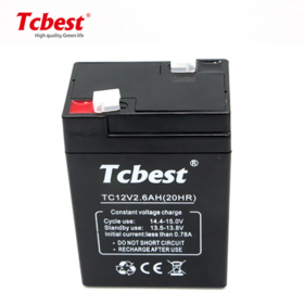 12V 2.6AH Lead Acid Battery 12V65Ah For UPS Communication Emergency Fire Power Solar Energy Storage Power System