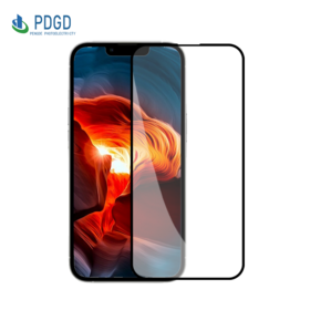 واقي شاشة زجاج مقوى 2.5D HD مقاوم للكسر لهاتف iPhone 15 Plus [6.7 بوصة] فائق الوضوح