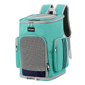 Foldable Pet Carrier Backpack for Small Dogs Puppy Cats, for Traveling Hiking Outdoors