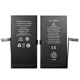 Dekodierter Lithium-Ionen-Akku für iPhone 14 Plus 4325mAh für 100% Akkuzustand