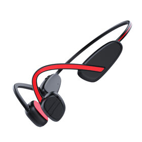 Fone de ouvido esportivo Bluetooth de condução óssea de ouvido aberto