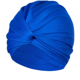 Adult Polyester Cloth Cap With Independent Packaging High Elasticity Comfortable Swimming Cap for Both Men and Women