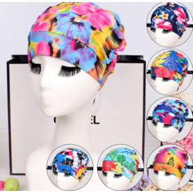 Swimming Cap Size Large Long Short Hairless Women's Swimming Pool Hot Spring FashionableVersatile Ear Protection