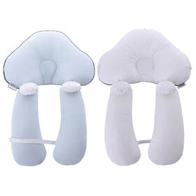 Multifunktionales tragbares Babybett aus Polyester-Baumwolle für Neugeborene mit Babykissen - Ideal für Reisen und den täglichen Gebrauch