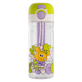 Water Bottle Transparent 600 ml Leak-proof Portable Outdoor Sport Clear Plastic Tritan Water Bottles