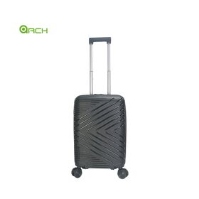 Valise Trolley de Voyage PP à Prix d'Usine avec Roues Doubles Pivotantes et Poignée Rétractable