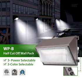 Factory direct sales exterior wall light 42W American IP65 waterproof dusk-to-dawn wall pack light