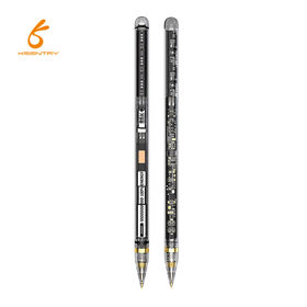 Stylet actif avec tube transparent, chargement sans fil, affichage de la batterie Bluetooth en temps réel