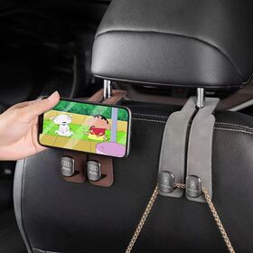 Car seat back dual hooks car interior universal storage hooks fur hooks
