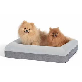 Waterproof Dog Bed Washable Easy Clean Extra Comfort Indestructible Memory Foam Orthopedic Luxury Dog Bed