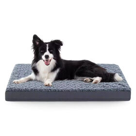 Soft Orthopedic Dog Bed for Extra Large Medium Dogs Egg-Crate Foam Dog Bed with Removable Waterproof Cover