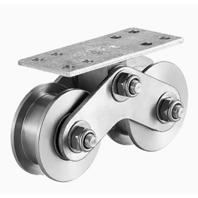 Buy VUYBVY V Groove Caster 3inch 304 Stainless Steel Sliding Gate ...