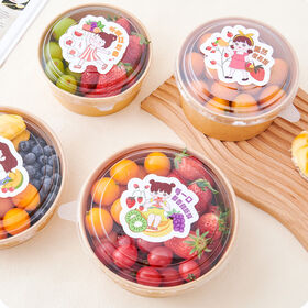 Paper bowl Custom Paper Food Bowl Food Container Disposable 1000ML Takeaway To Go Soup Instant Noodle White Paper Bowl With Lids
