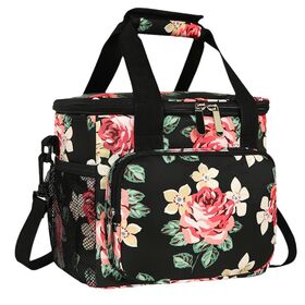New waterproof and leak proof outdoor large capacity picnic bag, vacation beach crossbody beverage cooler bag